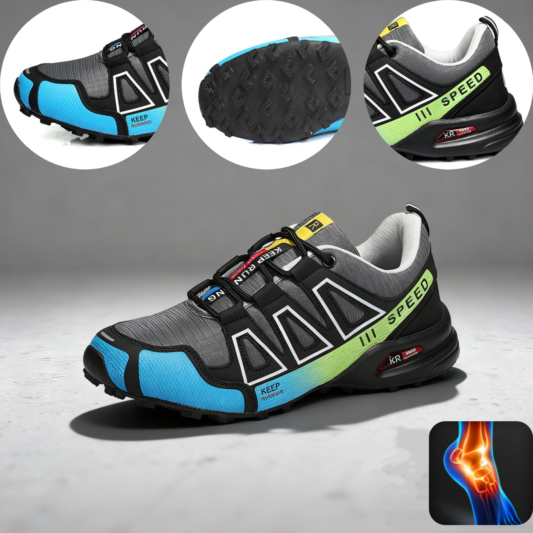 🔥70% zniżki dzisiaj - nie przegap ⏰ Ergonomiczne buty ortopedyczne na ból pleców, stawów i stóp - unisex