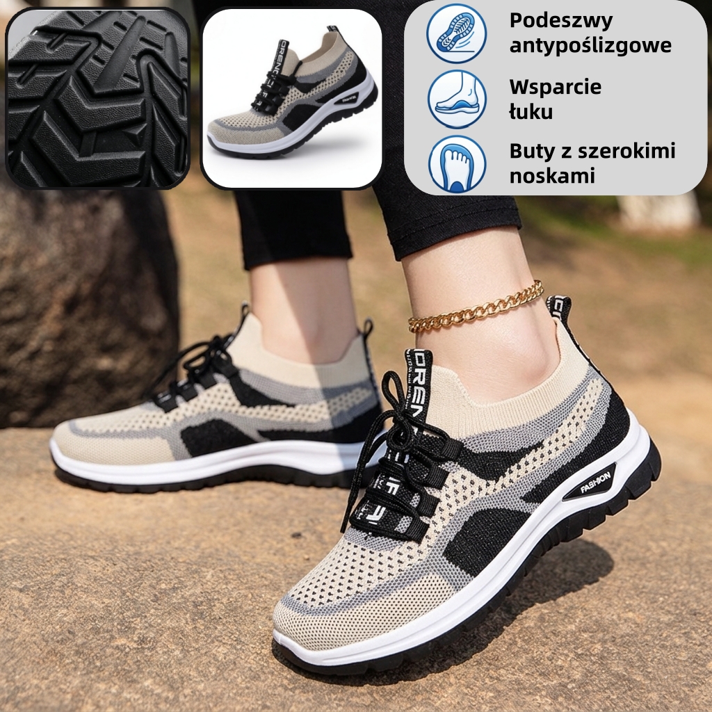 🎉70% zniżki dzisiaj - Nie przegap! ⏰ Ergonomicznie zaprojektowane buty ortopedyczne - wsparcie łuku stopy 👞 Łatwa ulga w bólu stóp