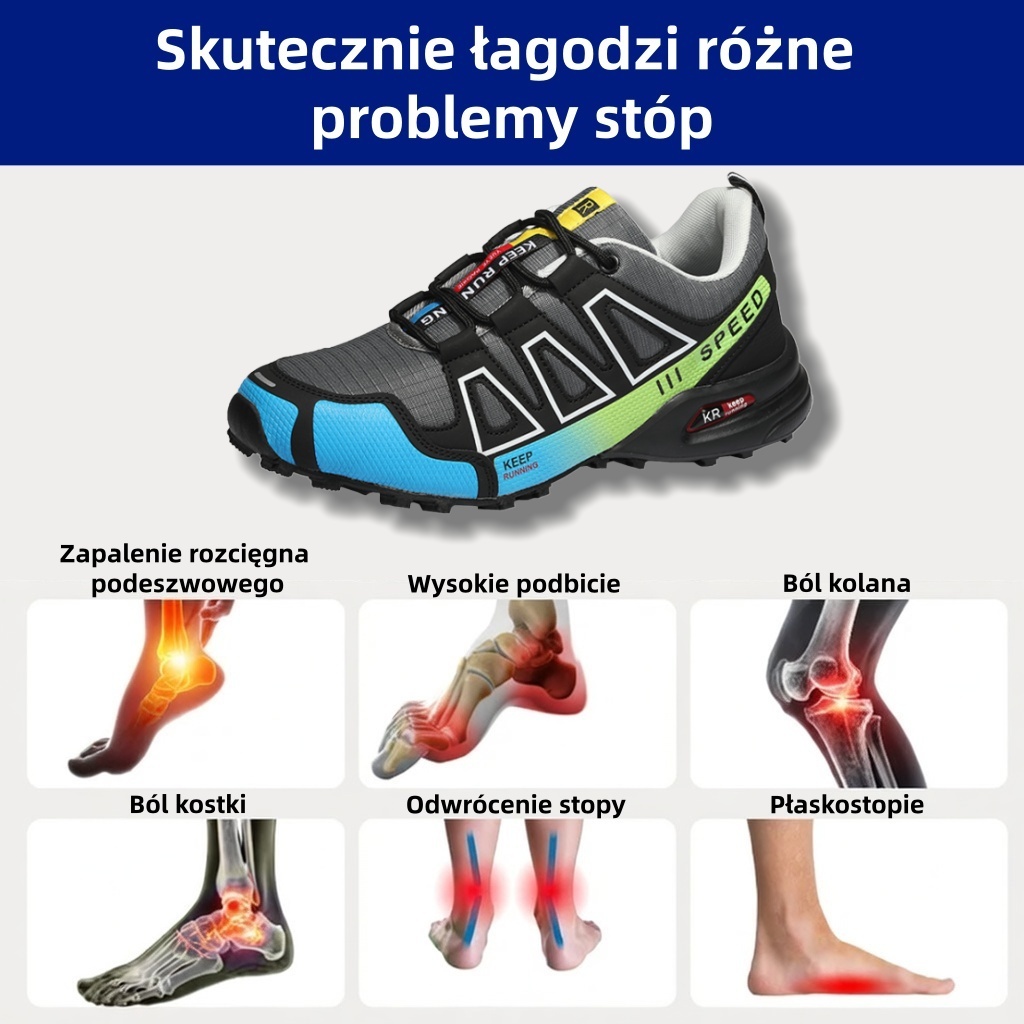 ⏰Ostatni dzień! 30% zniżki! Nie przegap! ✅ Ergonomicznie zaprojektowane buty ortopedyczne łagodzące ból pleców, stawów i stóp – unisex
