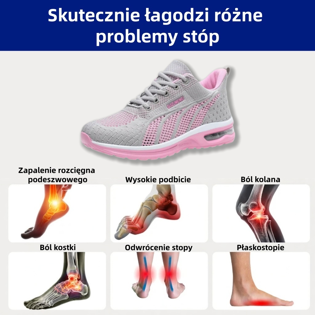 🔥70% zniżki dzisiaj - Nie przegap! ⏰ Ergonomicznie zaprojektowane buty ortopedyczne - wsparcie łuku stopy 👞 Łatwa ulga w bólu stóp