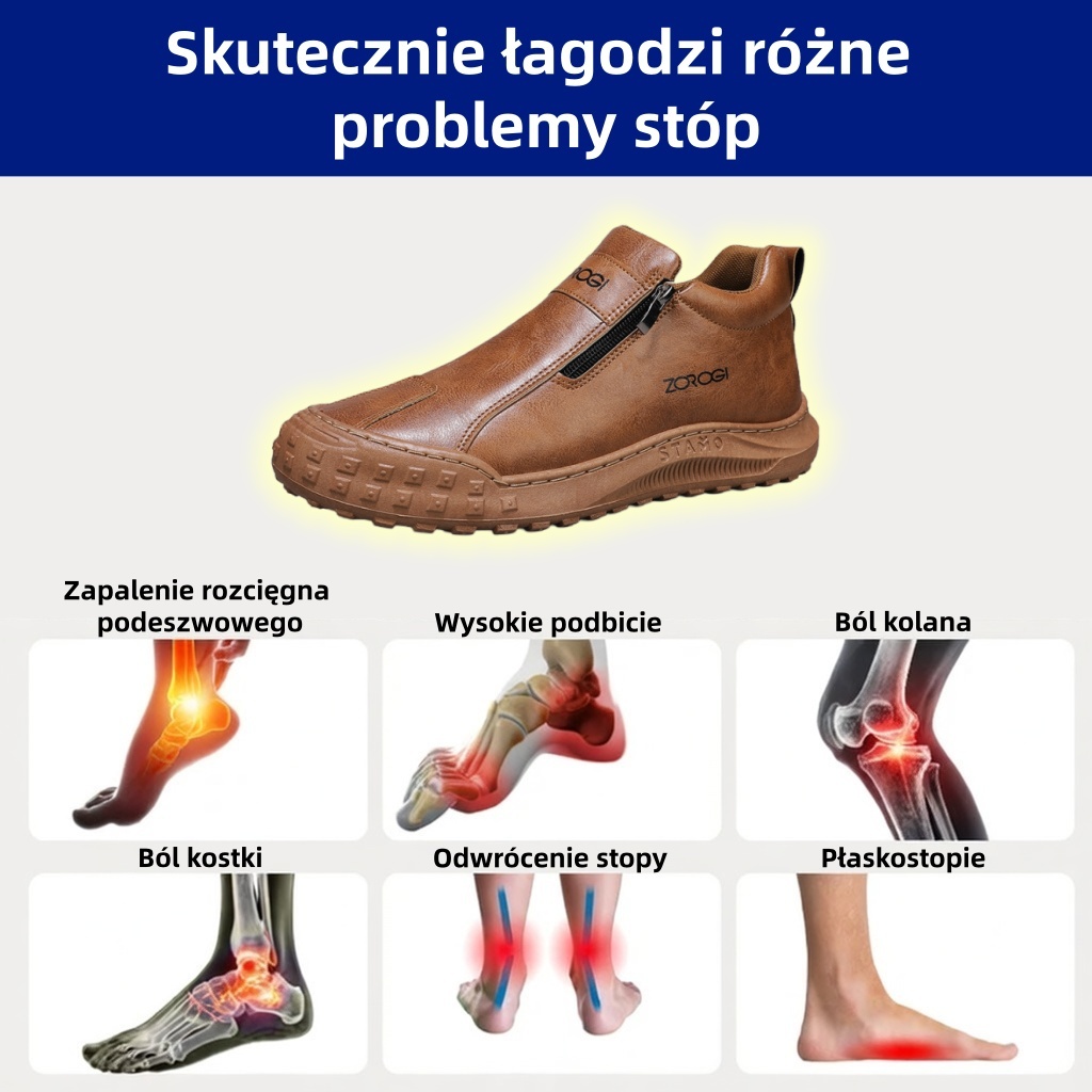 ⏰70% zniżki dzisiaj - nie przegap 🐂 Ortopedyczne buty z włoskiej skóry, szyte ręcznie, z podparciem łuku stopy ✅ Miękkie i wygodne, zapewniające natychmiastowy komfort.