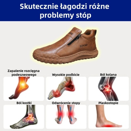 ⏰70% zniżki dzisiaj - nie przegap 🐂 Ortopedyczne buty z włoskiej skóry, szyte ręcznie, z podparciem łuku stopy ✅ Miękkie i wygodne, zapewniające natychmiastowy komfort.