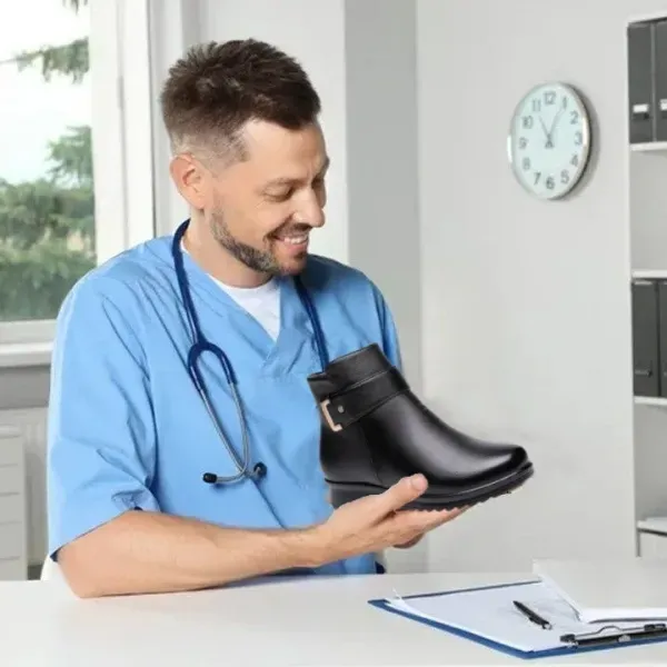 🔥 70% zniżki dzisiaj - nie przegap ⏰ - Miękkie i wygodne damskie skórzane buty wykonane z prawdziwej wełny (wsparcie łuku stopy - ułatwia chodzenie)