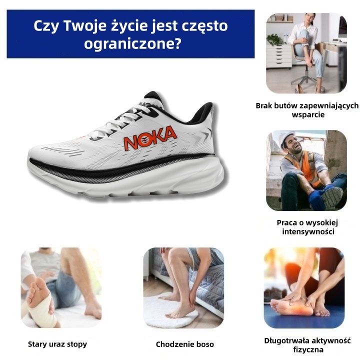 ⏰70% zniżki! Ostatni dzień! 👟 Te buty idealnie nadają się do całodziennej aktywności. Konstrukcja z podparciem łuku stopy skutecznie redukuje zmęczenie.