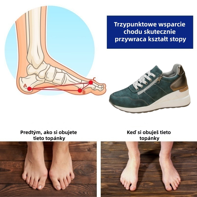 🔥Dziś połowa ceny - nie przegap tego⏰ Ergonomicznie zaprojektowane buty ortopedyczne - konstrukcja z podparciem łuku stopy👞Łatwo pozbądź się bólu stóp
