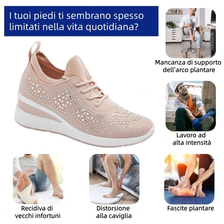 🔥【Oggi a metà prezzo, non lasciartelo sfuggire!】La combinazione perfetta di comfort ed eleganza: scarpe ortopediche salutari progettate appositamente per le donne europee.