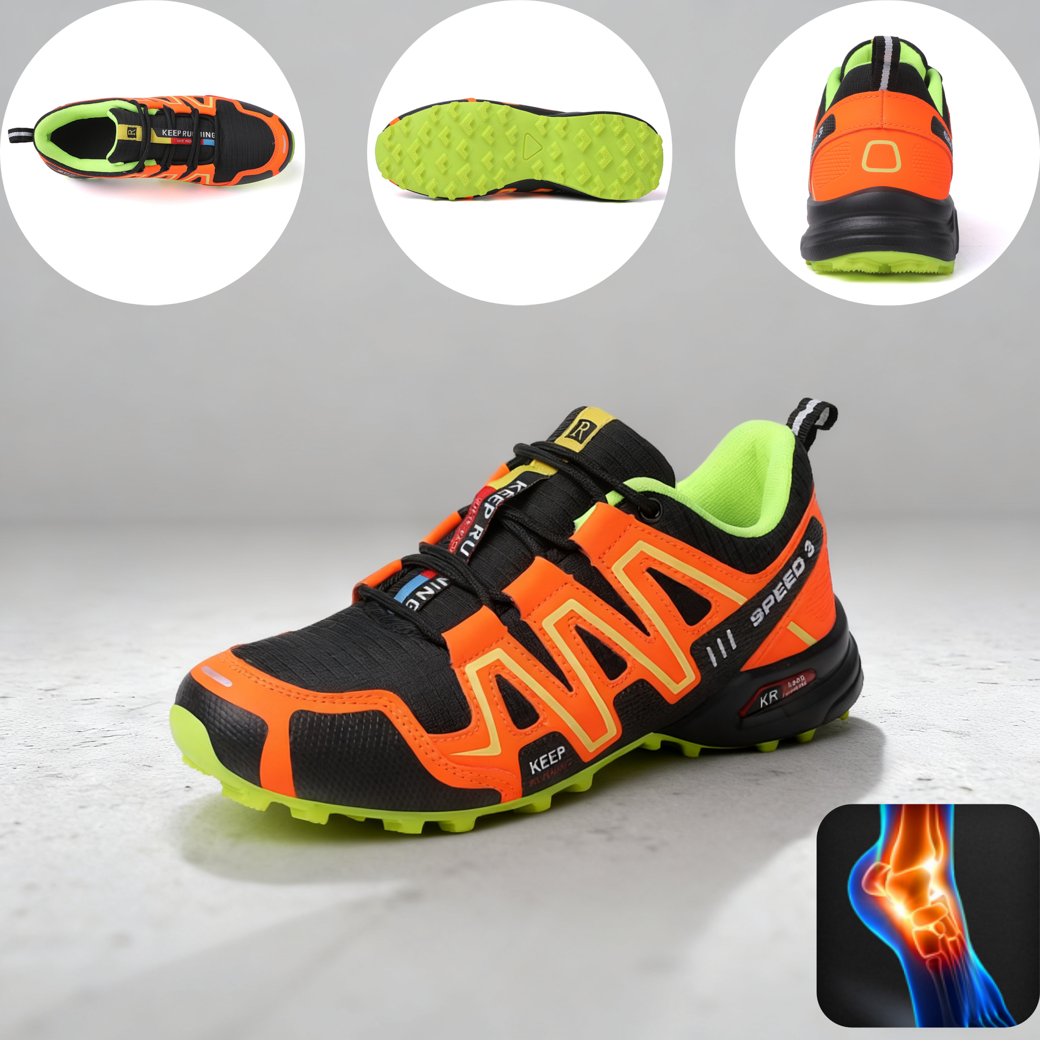 Scarpe ortopediche dal design ergonomico per dolori alla schiena, alle articolazioni e ai piedi - unisex