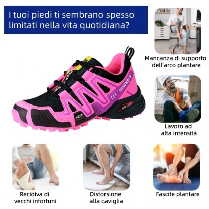 Scarpe ortopediche dal design ergonomico per dolori alla schiena, alle articolazioni e ai piedi: adatte a tutte le donne