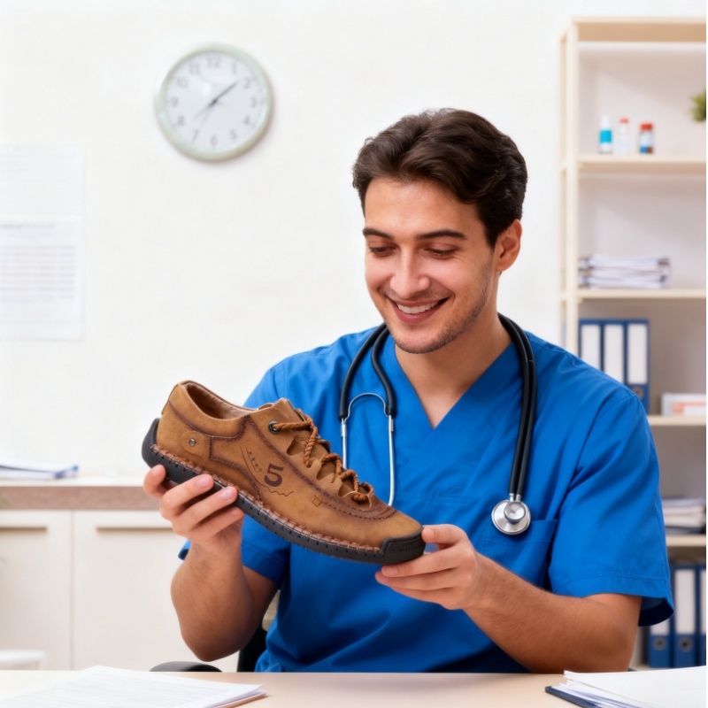 Scarpe ortopediche Linokyr® - Adatte per camminare tutto il giorno, alleviano il dolore a piedi, ginocchia e schiena - Realizzate a mano in vera pelle.