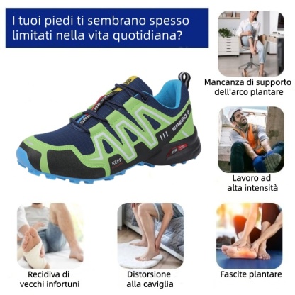 Scarpe ortopediche dal design ergonomico per dolori alla schiena, alle articolazioni e ai piedi - unisex
