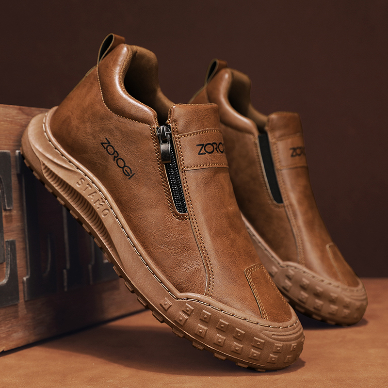 Scarpe ortopediche Linokyr® - Adatte per camminare tutto il giorno, con risultati visibili in 30 giorni! - Realizzate a mano in vera pelle.