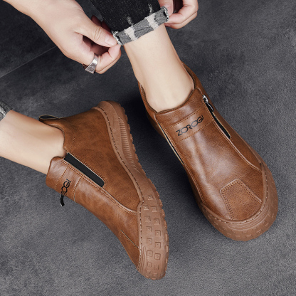 Scarpe ortopediche Linokyr® - Adatte per camminare tutto il giorno, con risultati visibili in 30 giorni! - Realizzate a mano in vera pelle.