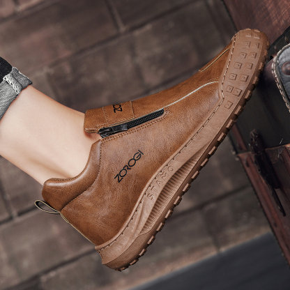 Scarpe ortopediche Linokyr® - Adatte per camminare tutto il giorno, con risultati visibili in 30 giorni! - Realizzate a mano in vera pelle.