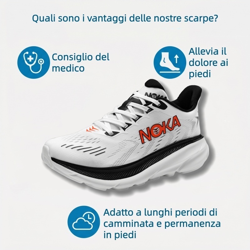 🔥Ultimo giorno! Metà prezzo! ⏰ Scarpe ortopediche di lusso, dal design ergonomico ✅ Morbide, comode e con un supporto eccellente 🦶 - Alleviano efficacemente il dolore ai piedi