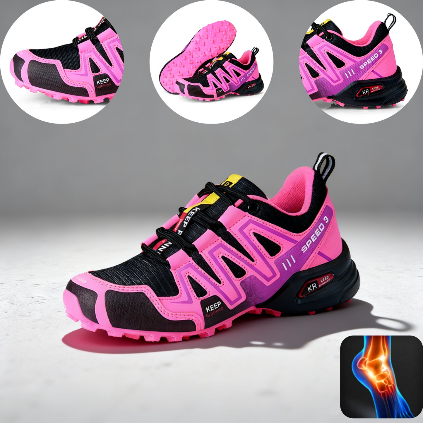 Scarpe ortopediche dal design ergonomico per dolori alla schiena, alle articolazioni e ai piedi: adatte a tutte le donne