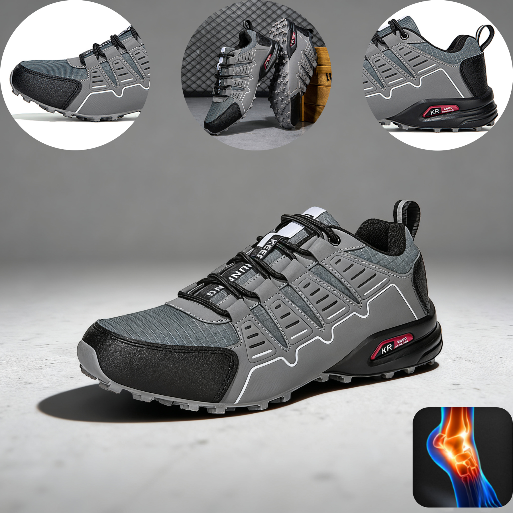 Scarpe ortopediche dal design ergonomico per dolori alla schiena, alle articolazioni e ai piedi: adatte a tutti gli uomini