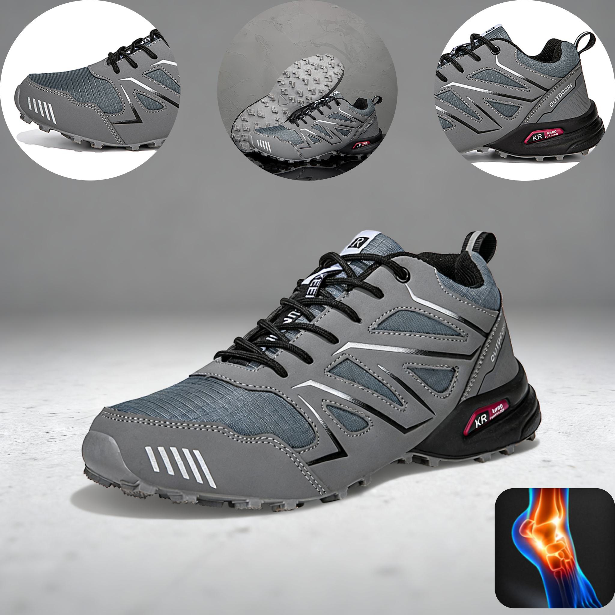 Scarpe ortopediche dal design ergonomico per dolori alla schiena, alle articolazioni e ai piedi: adatte a tutti gli uomini