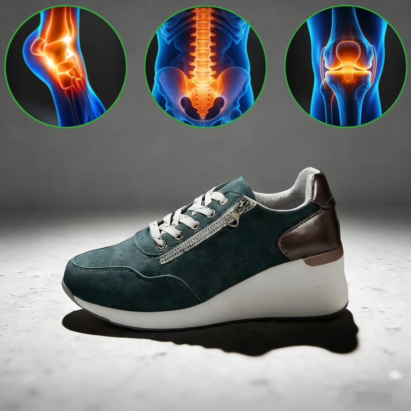 Scarpe ortopediche da donna Linokyr®: progettate ergonomicamente per alleviare il dolore alla schiena, ai piedi e alle articolazioni.