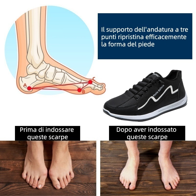 Linokyr® – Scarpe ortopediche mediche dal design ergonomico che alleviano il dolore alla schiena, alle articolazioni e alle gambe.
