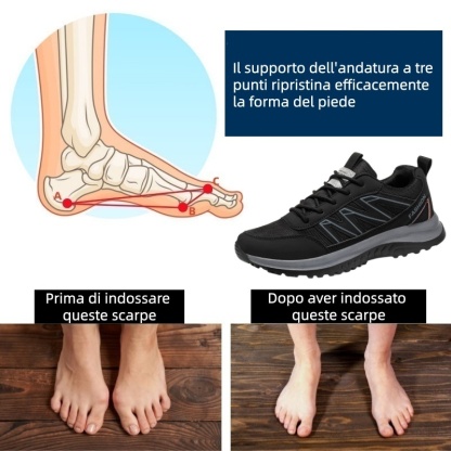 Linokyr® – Scarpe ortopediche mediche dal design ergonomico che alleviano il dolore alla schiena, alle articolazioni e alle gambe.