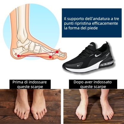 🔥 Sconto del 50% oggi! Non perdete l'occasione! ⏰ Scarpe ortopediche dal design ergonomico: offrono un supporto naturale all'arco plantare 👞 Alleviano facilmente il dolore ai piedi