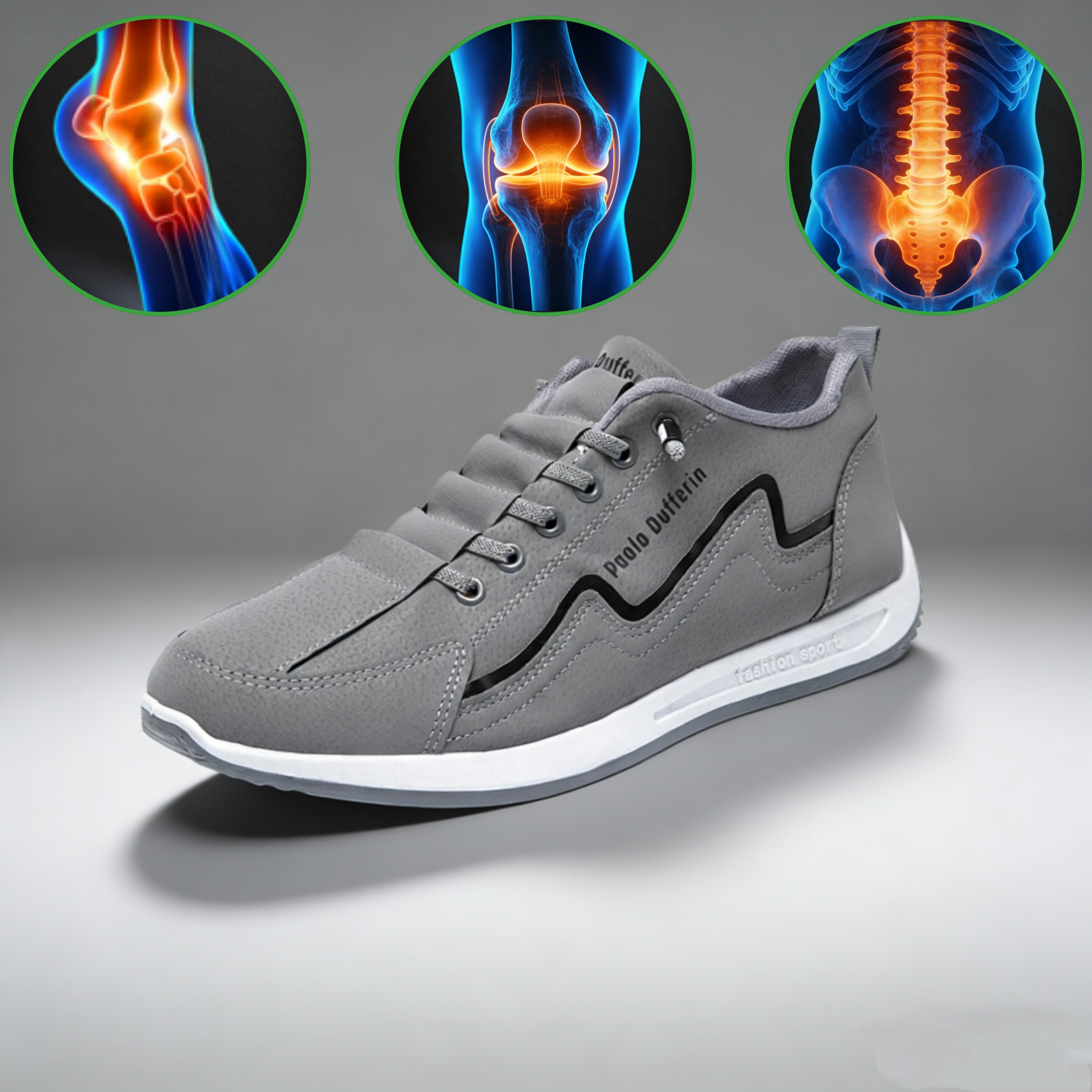 Linokyr® – Scarpe ortopediche mediche dal design ergonomico che alleviano il dolore alla schiena, alle articolazioni e alle gambe.