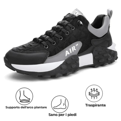 Scarpe ortopediche Linokyr® | Progettate ergonomicamente per alleviare il dolore alla schiena, alle articolazioni e ai piedi e offrire un comfort superiore (AIR).