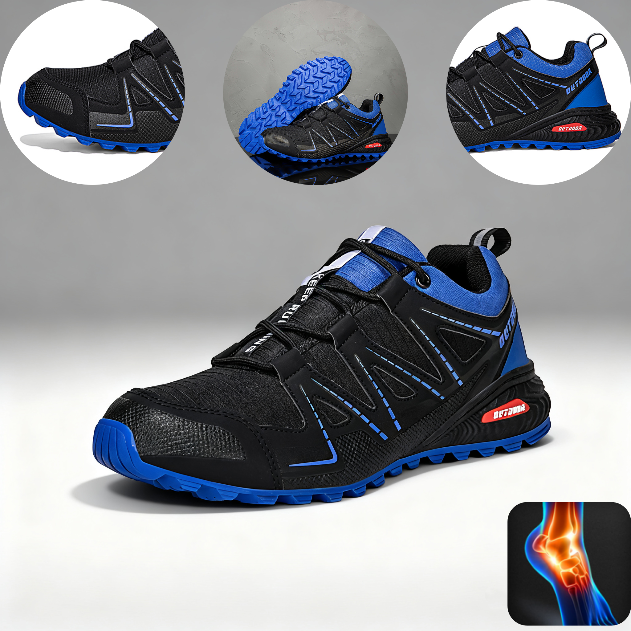 Scarpe ortopediche dal design ergonomico per dolori alla schiena, alle articolazioni e ai piedi: adatte a tutti gli uomini