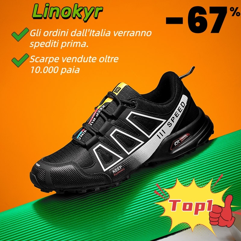 Scarpe ortopediche Linokyr® – Adatte per camminare tutto il giorno, alleviano il dolore alla schiena, alle articolazioni e ai piedi – Unisex