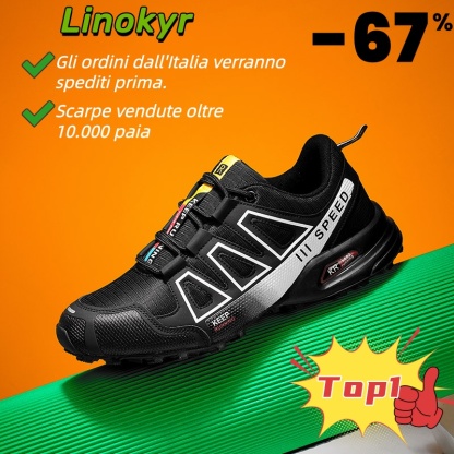 Scarpe ortopediche Linokyr® – Adatte per camminare tutto il giorno, alleviano il dolore alla schiena, alle articolazioni e ai piedi – Unisex