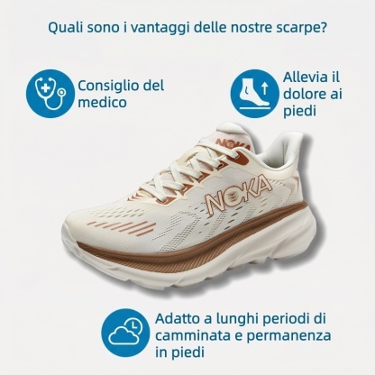 🔥Ultimo giorno! Metà prezzo! ⏰ Scarpe ortopediche di lusso, dal design ergonomico ✅ Morbide, comode e con un supporto eccellente 🦶 - Alleviano efficacemente il dolore ai piedi