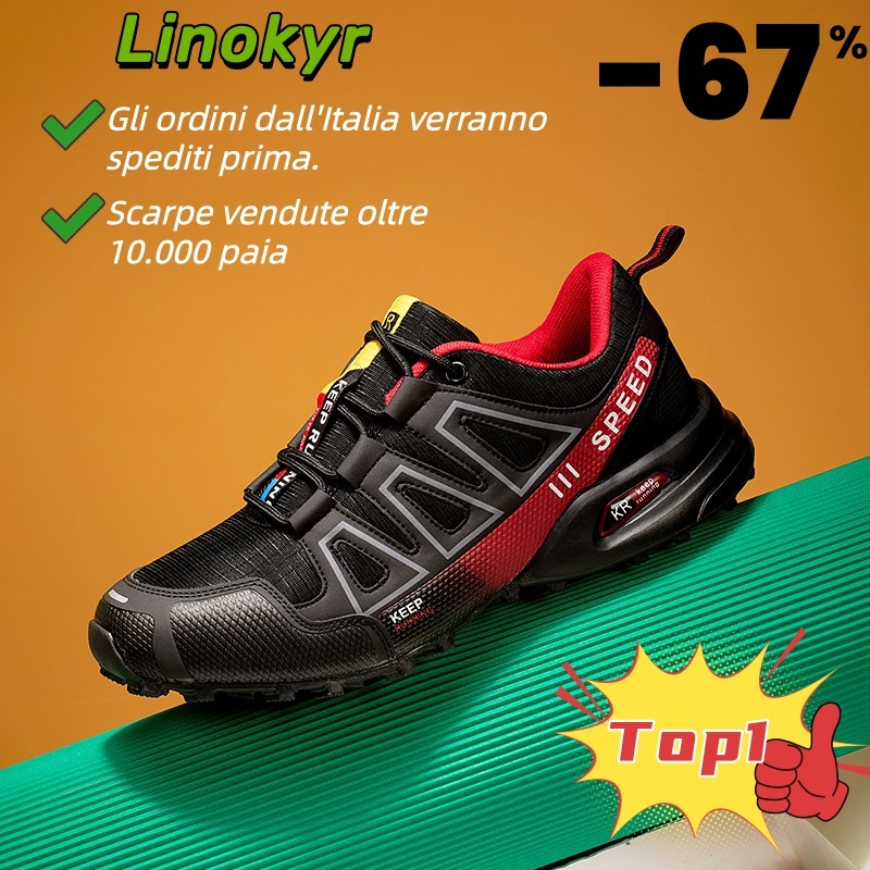 Scarpe ortopediche Linokyr® – Adatte per camminare tutto il giorno, alleviano il dolore alla schiena, alle articolazioni e ai piedi – Unisex