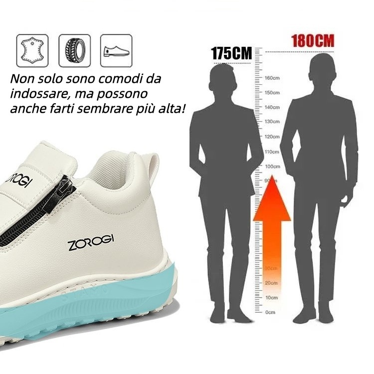 Scarpe ortopediche Linokyr® - Adatte per camminare tutto il giorno, con risultati visibili in 30 giorni! - Realizzate a mano in vera pelle.