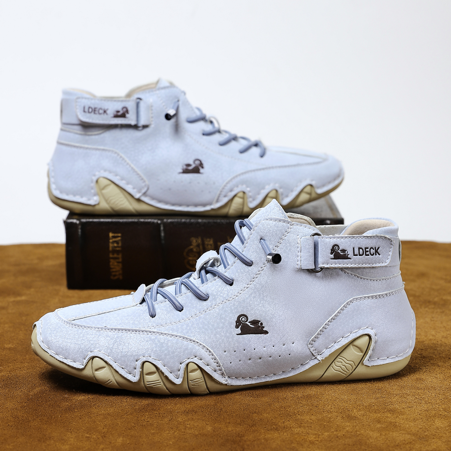 linokyr® - Scarpe ortopediche ergonomiche in pelle, impermeabili, alleviano il dolore ai piedi - unisex