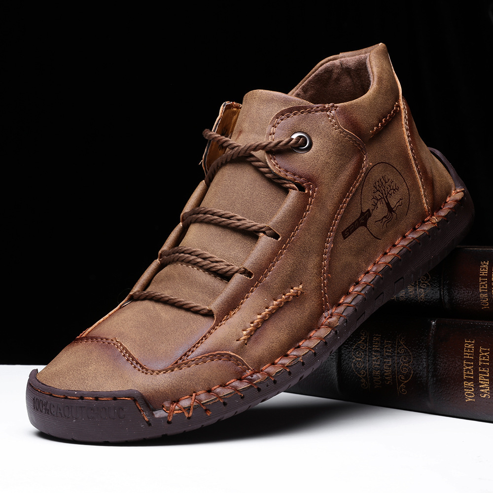 Scarpe ortopediche Linokyr® - Adatte per camminare tutto il giorno, alleviano il dolore a piedi, ginocchia e schiena - Realizzate a mano in vera pelle.