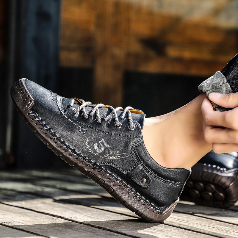 Scarpe ortopediche Linokyr® - Adatte per camminare tutto il giorno, alleviano il dolore a piedi, ginocchia e schiena - Realizzate a mano in vera pelle.