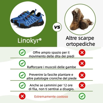 Scarpe ortopediche dal design ergonomico per dolori alla schiena, alle articolazioni e ai piedi - unisex