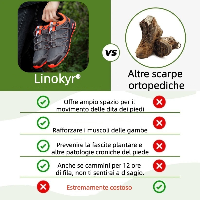 Scarpe ortopediche dal design ergonomico per dolori alla schiena, alle articolazioni e ai piedi: adatte a tutti gli uomini
