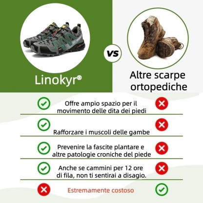 Scarpe ortopediche dal design ergonomico per dolori alla schiena, alle articolazioni e ai piedi - unisex