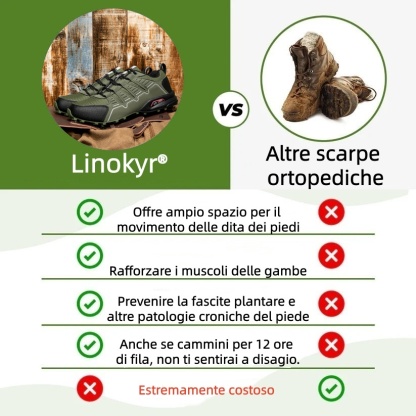 Scarpe ortopediche dal design ergonomico per dolori alla schiena, alle articolazioni e ai piedi: adatte a tutti gli uomini