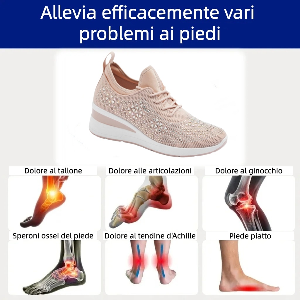 🔥【Oggi a metà prezzo, non lasciartelo sfuggire!】La combinazione perfetta di comfort ed eleganza: scarpe ortopediche salutari progettate appositamente per le donne europee.