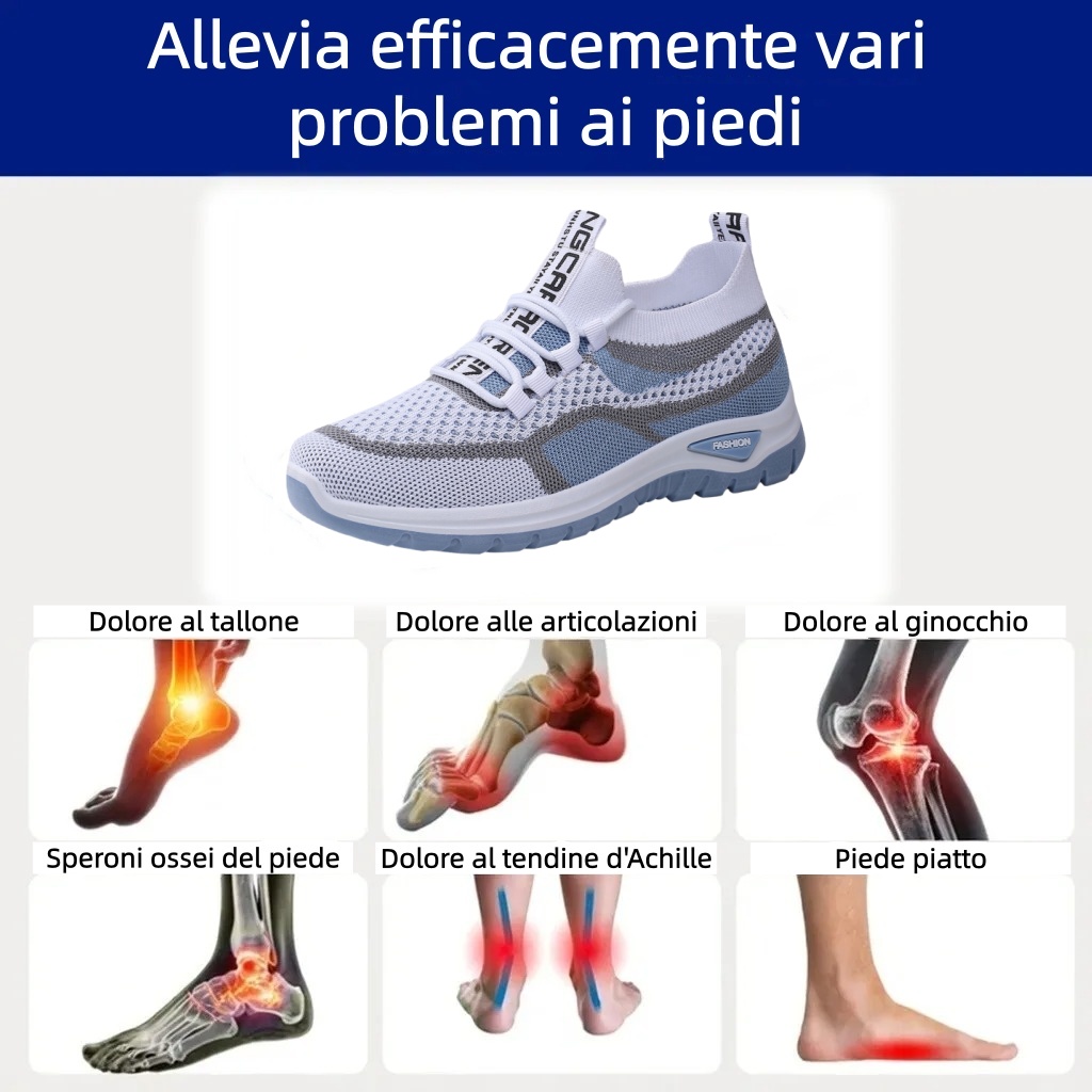 🔥 Sconto del 50% oggi! Non perdete l'occasione! ⏰ Scarpe ortopediche dal design ergonomico: offrono un supporto naturale all'arco plantare 👞 Alleviano facilmente il dolore ai piedi
