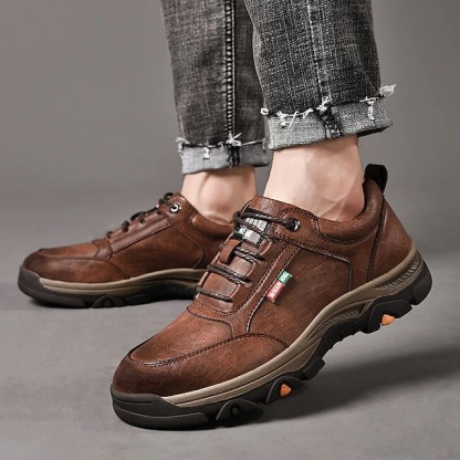 Scarpe ortopediche Linokyr® - Adatte per camminare tutto il giorno, alleviano il dolore a piedi, ginocchia e schiena - Realizzate a mano in vera pelle.