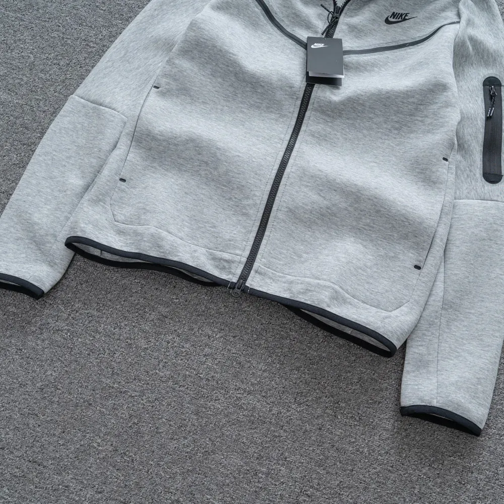 Conjunto  Tech Fleece Cinza Image - 2