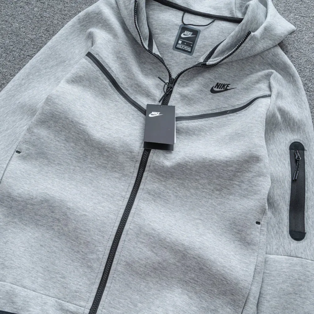Conjunto  Tech Fleece Cinza Image - 14