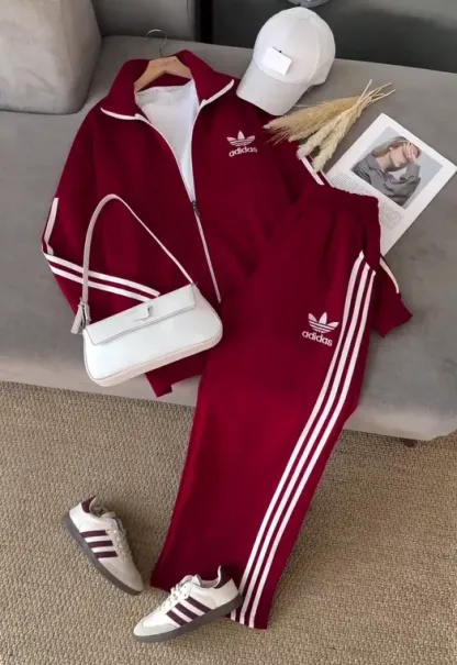 Final Sale 76% OFF | Unisex Track Suit – red Image - 1