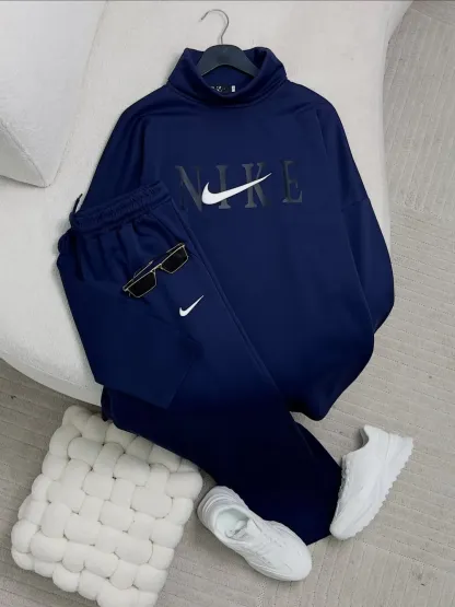 Unisex Track Suit – dark blue Image - 1