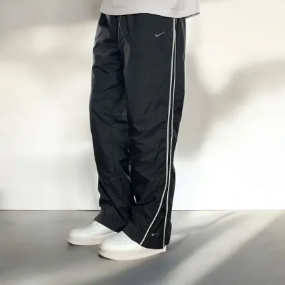 SUPER RARE 00s Trackpants Black Image - 1