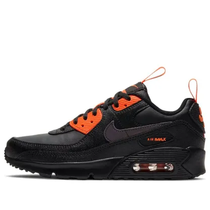 (GS) Air Max 90 SE 'Black Total Orange' CT5231-001