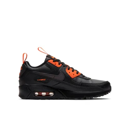 (GS) Air Max 90 SE 'Black Total Orange' CT5231-001